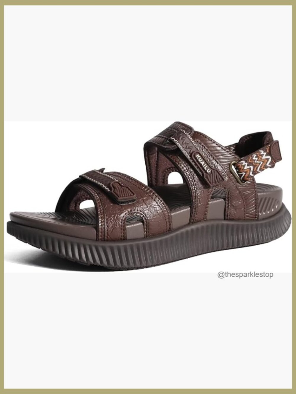 Comfort Walking Sandals with Arch Support Orthopedic Sport Cushioned Sandles